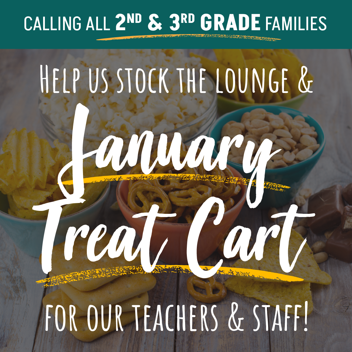 January Treat Cart